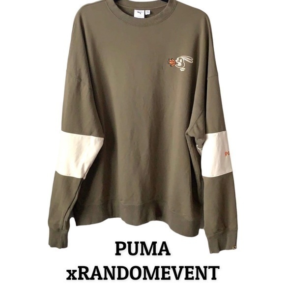 PUMA x RANDOMEVENT Men's Crewneck Sweatshirt NWOT - Picture 1 of 13